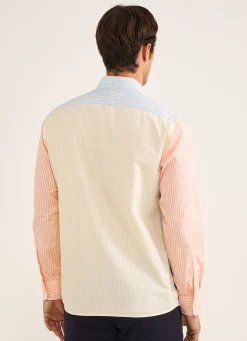 Chemise Color Block