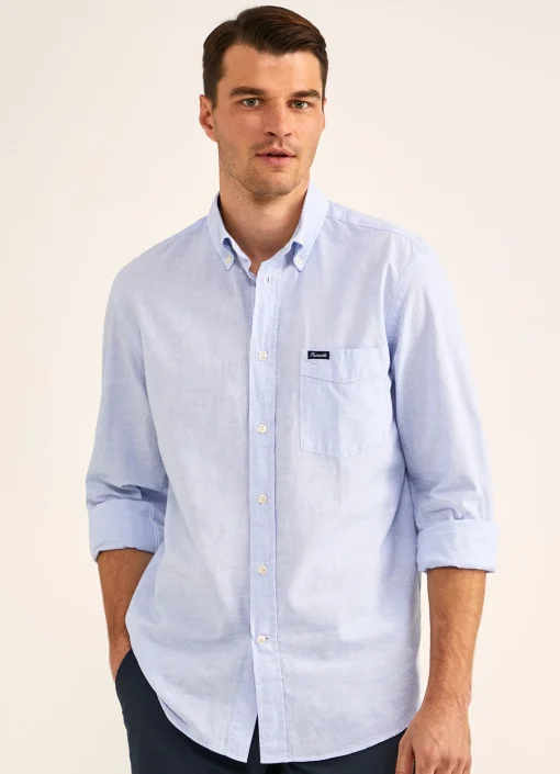 Chemise En Coton Et Lin