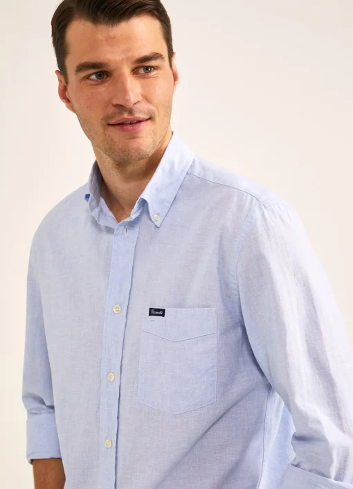 Chemise En Coton Et Lin