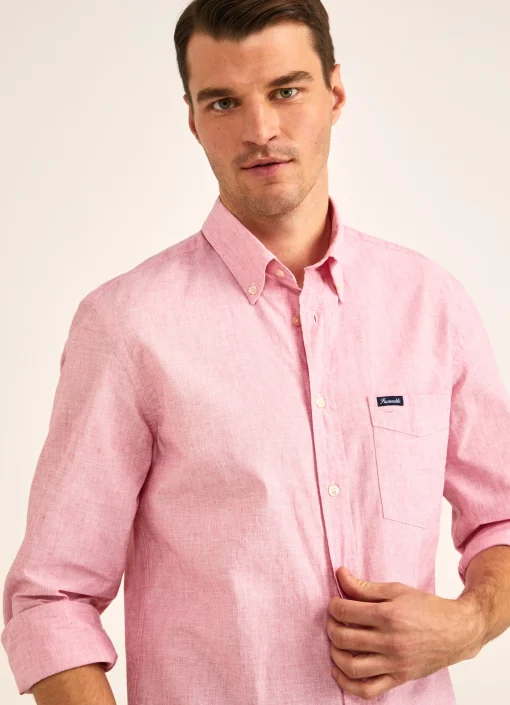 Chemise En Coton Et Lin
