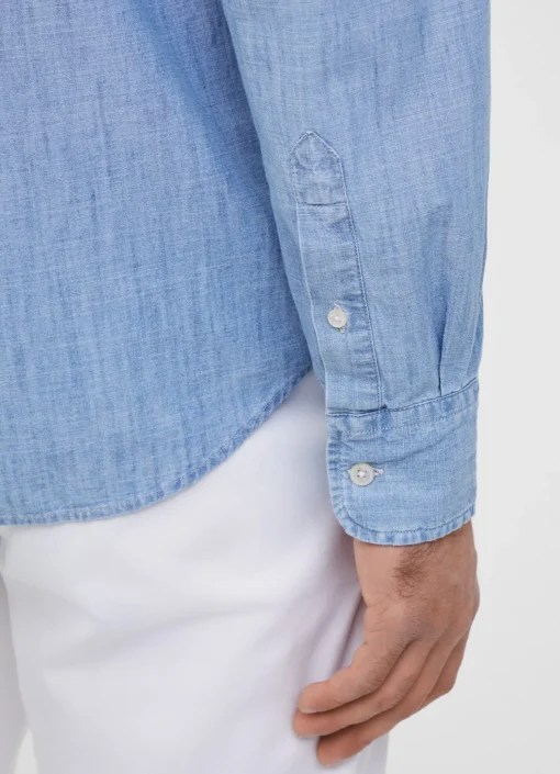Chemise En Denim Delave
