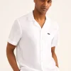 Chemise En Lin A Col Camp