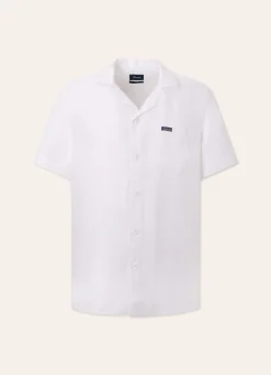 Chemise En Lin A Col Camp