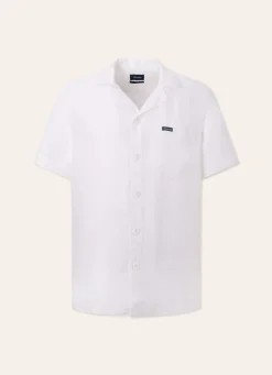 Chemise En Lin A Col Camp