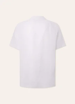 Chemise En Lin A Col Camp