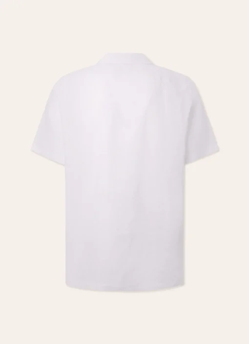 Chemise En Lin A Col Camp
