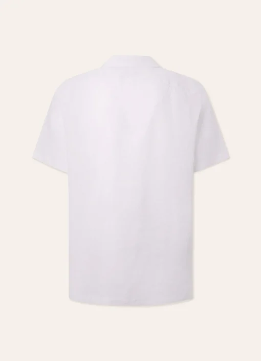 Chemise En Lin A Col Camp