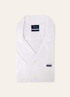 Chemise En Lin A Col Camp