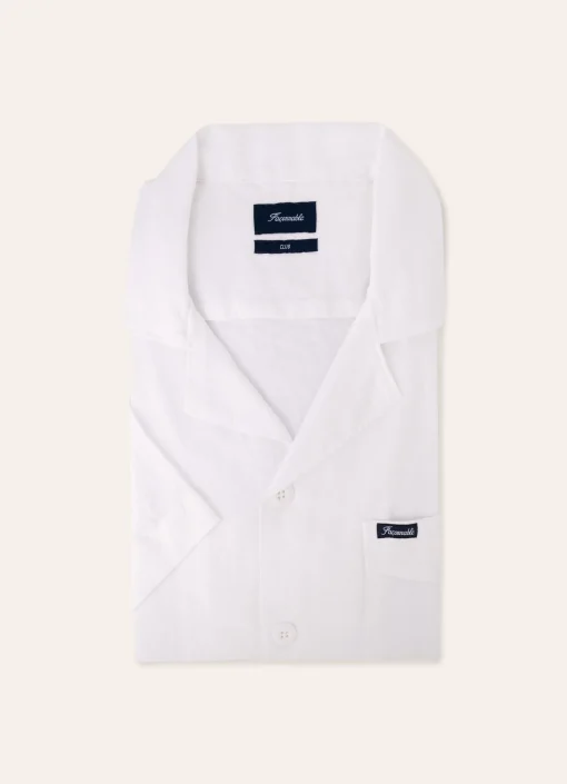 Chemise En Lin A Col Camp