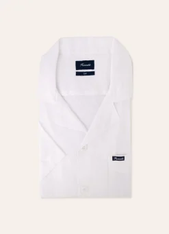Chemise En Lin A Col Camp