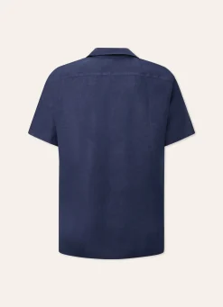 Chemise En Lin A Col Camp