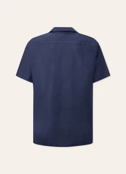 Chemise En Lin A Col Camp