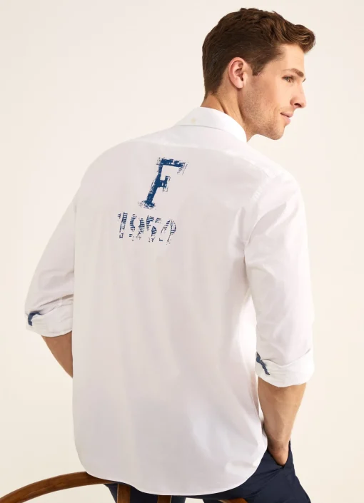 Chemise En Popeline De Coton
