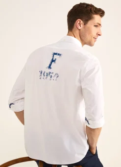Chemise En Popeline De Coton