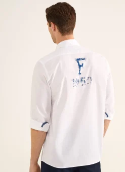 Chemise En Popeline De Coton