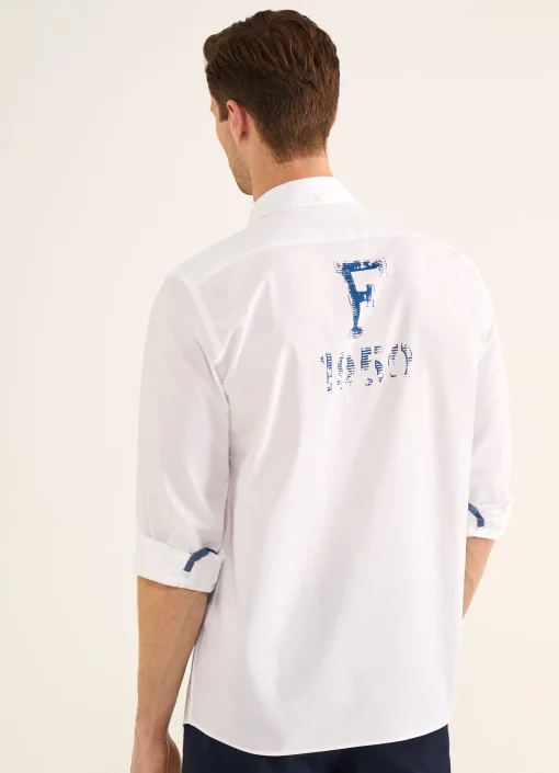 Chemise En Popeline De Coton