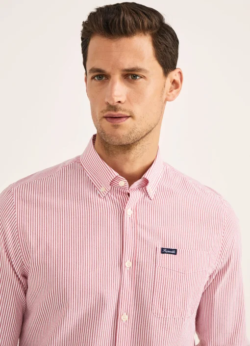 Chemise En Seersucker De Coton