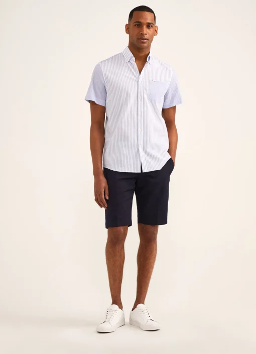 Chemise En Seersucker De Coton
