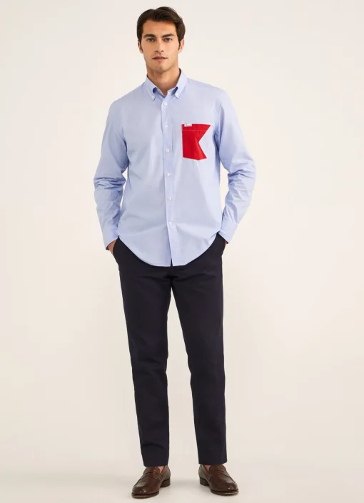 Chemise Imprime A Rayures