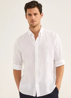 Chemise Imprimee En Lin