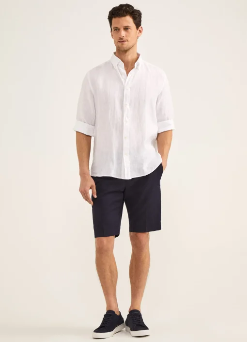 Chemise Imprimee En Lin