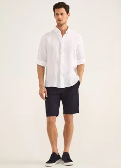 Chemise Imprimee En Lin