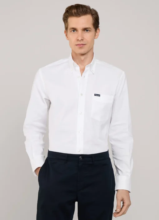 Chemise Oxford A Manches Longues