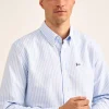 Chemise Oxford A Rayures