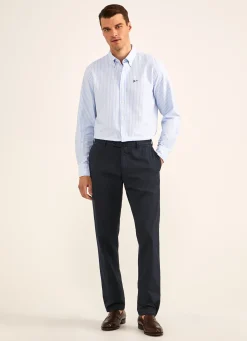 Chemise Oxford A Rayures