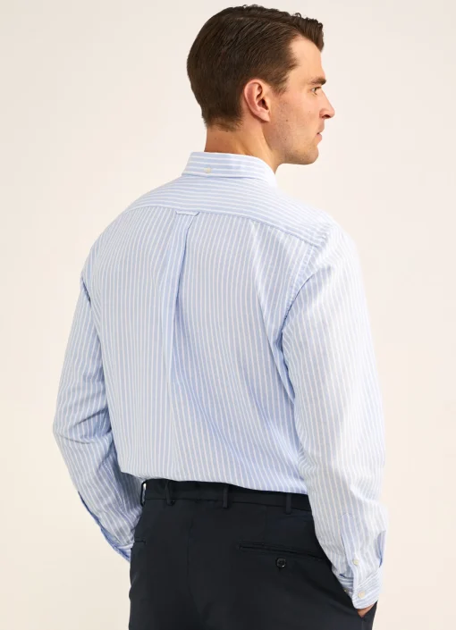 Chemise Oxford A Rayures