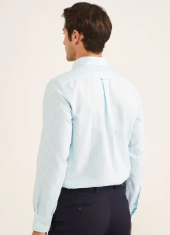 Chemise Oxford A Rayures