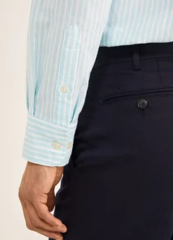 Chemise Oxford A Rayures