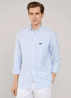 Chemise Oxford A Rayures Bengale