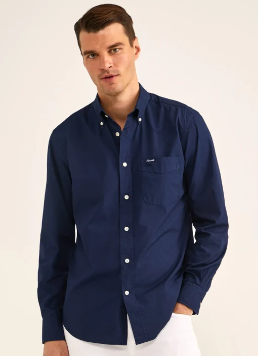 Chemise Unie En Coton