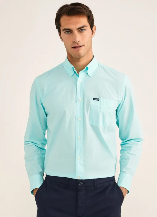 Chemise Unie En Coton