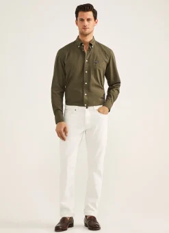 Chemise Unie En Coton