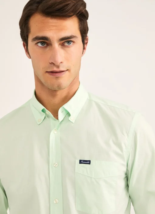 Chemise Unie En Coton