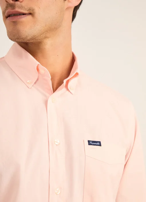 Chemise Unie En Coton
