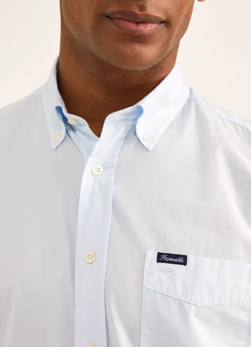 Chemise Unie En Coton