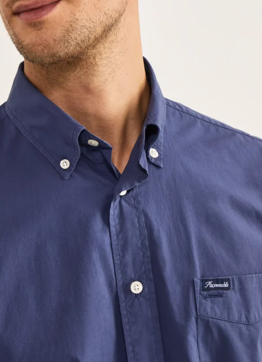 Chemise Unie En Coton