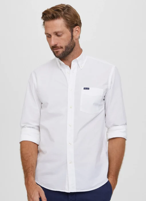 Chemise Unie En Coton