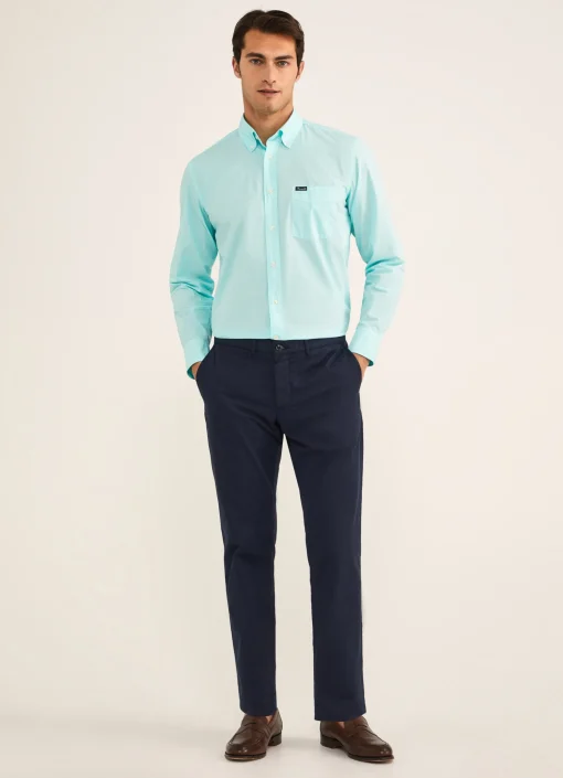 Chemise Unie En Coton