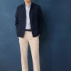 Chino En Serge De Coton
