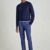 Chino En Serge De Coton