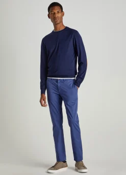 Chino En Serge De Coton