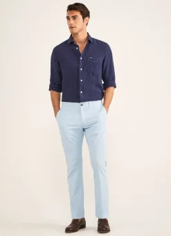 Chino En Serge De Coton