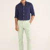 Chino En Serge De Coton