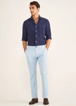 Chino En Serge De Coton