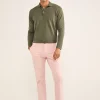 Chino En Serge De Coton