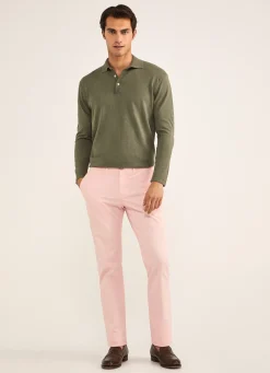 Chino En Serge De Coton